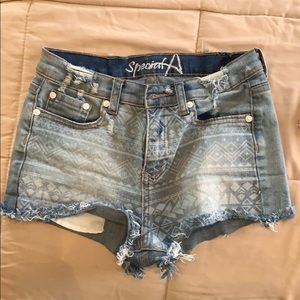 Jean shorts